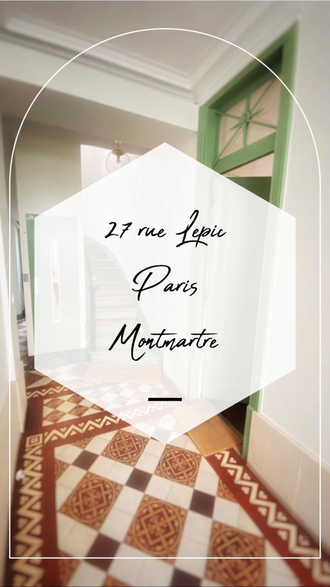 Villa Lepic, Luxury Flat In Montmartre With Private Terrasse-Appartement Entier 巴黎 外观 照片